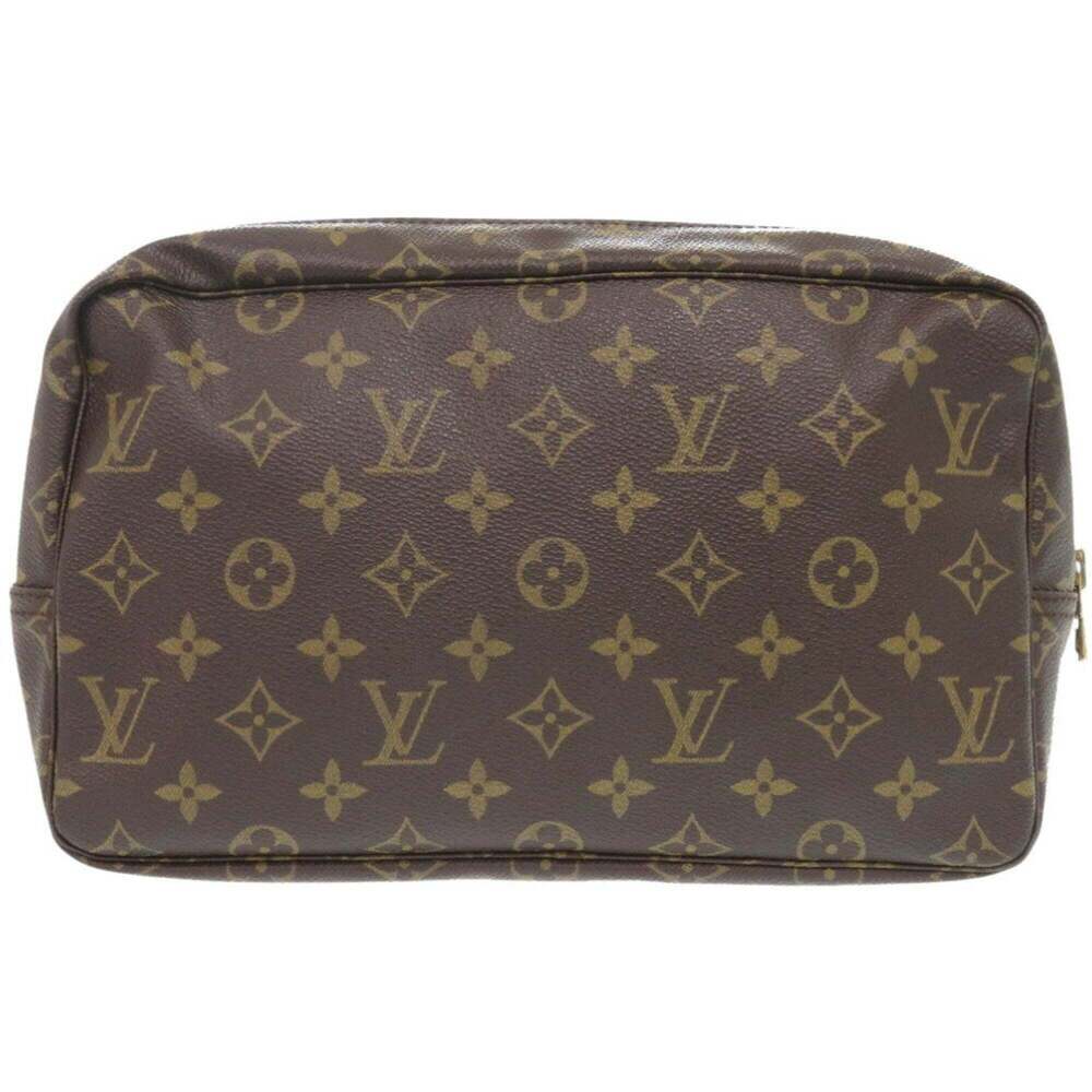 LOUIS VUITTON Authentic Brown Monogram Pouch - Picture 3 of 10